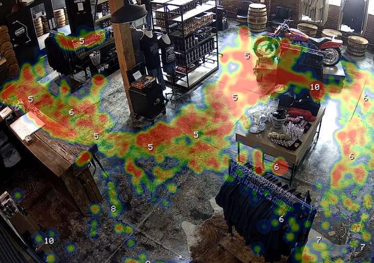 Retail heatmap